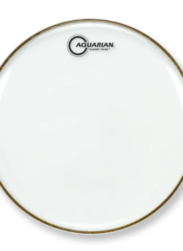 Aquarian Classic Clear resonant drumhead