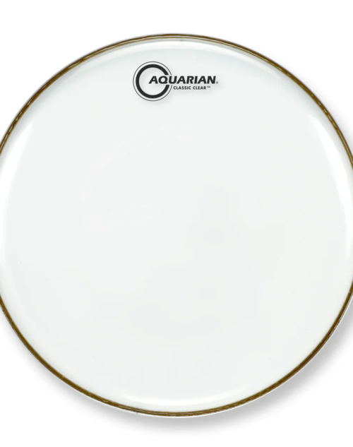 Aquarian Classic Clear resonant drumhead