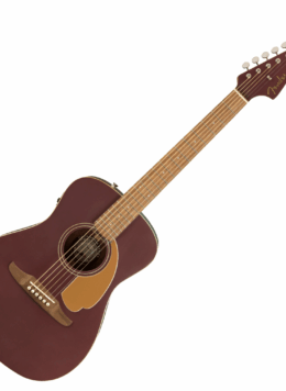 Fender Malibu Plyr, Burgundy Satin WN