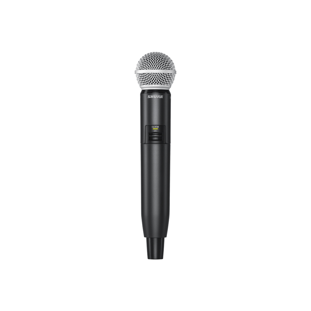 Shure GLXD2/SM58 Digital handheld transmitter with SM58 Capsule