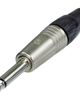 Neutrik NP2C, 1/4" Mono Connector, Phone Plug, Neutrik Quality, Professional Audio Connection, TS Connector, Audio Jack Plug, NP2C Plug, Reliable Connectivity, Pro Audio Plug,