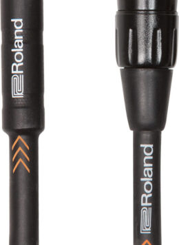 Roland Black Series XLR-F to 1/4" High-Impedance Microphone Cable (20')