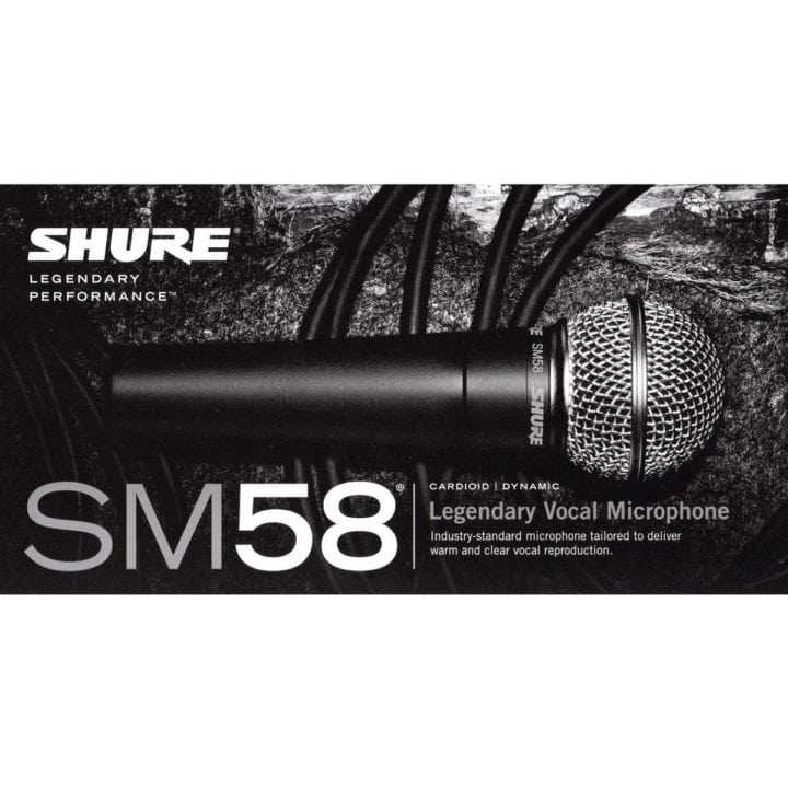 Shure - Sm58-lce Microphone Dynamique 